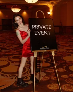 Vangelica vee at a private event 03