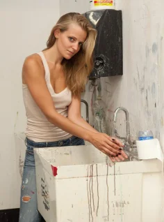 Jane Franklin In Art School